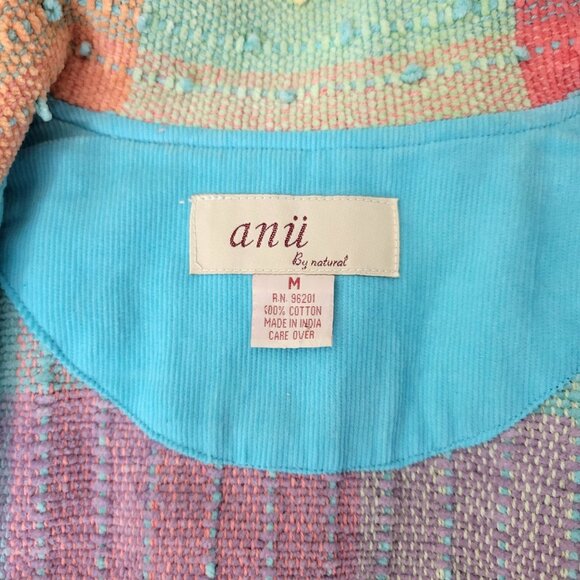 Anii by Natural Woven Chenille Art to Wear Jacket - Picture 5 of 5